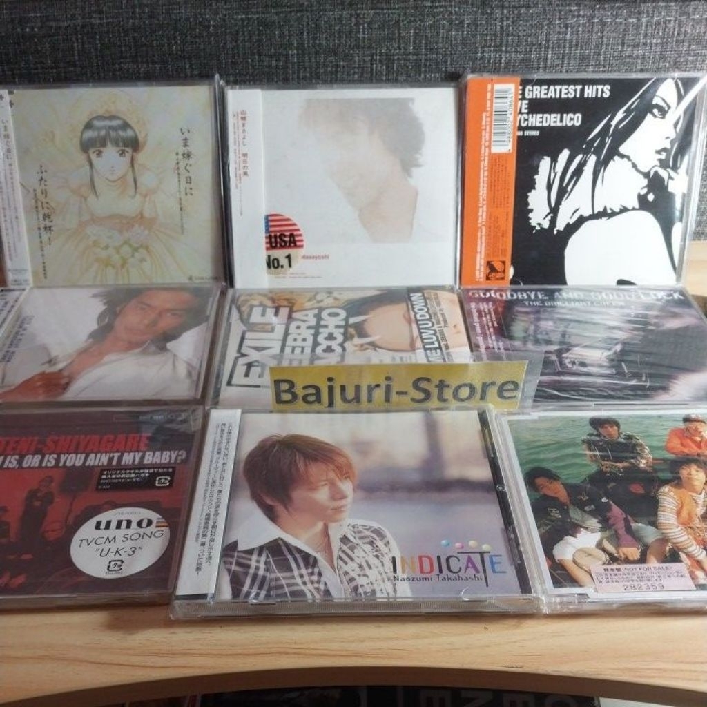 CD Japan/Japan Press/Used/Second/No : One Ok Rock, No Utada Hikaru, No Yoasobi, No Lisa, No Snow Man
