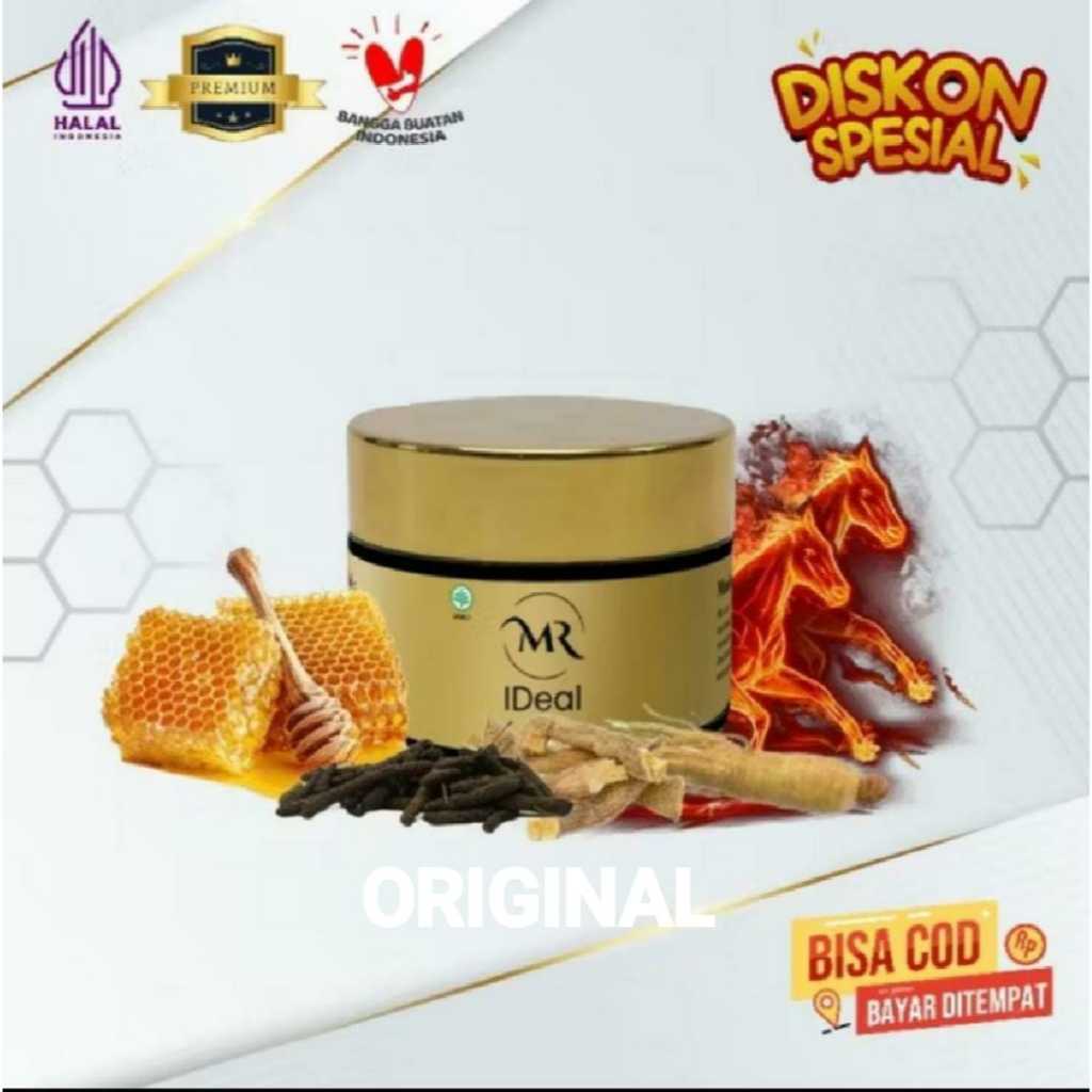 

[ ORIGINAL ] Mr Ideal Premium Madu Bubuk Alami Bahan Serbuk Madu Honey