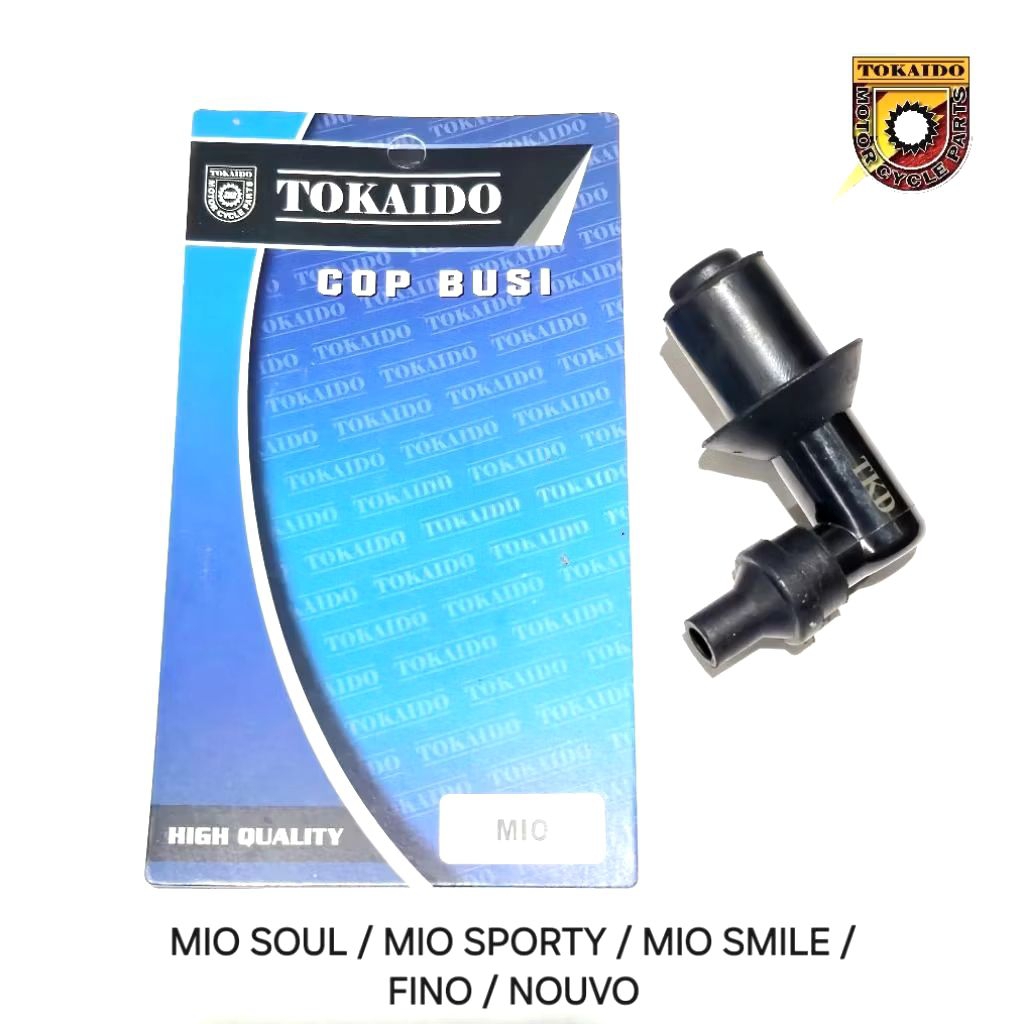 COP BUSI TUTUP KEPALA BUSI MIO MIO SOUL SPORTY SMILE FINO NOUVO KARBU LAMA 5TL TOKAIDO ORIGINAL PRES