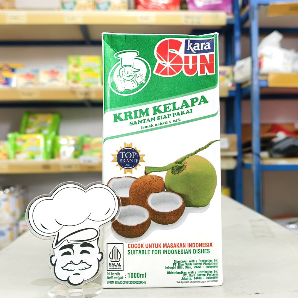 

Sun Kara Santan Kelapa 1Liter