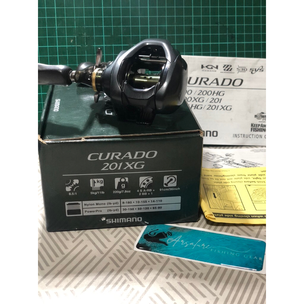 REEL BC SHIMANO CURADO K 201 XG