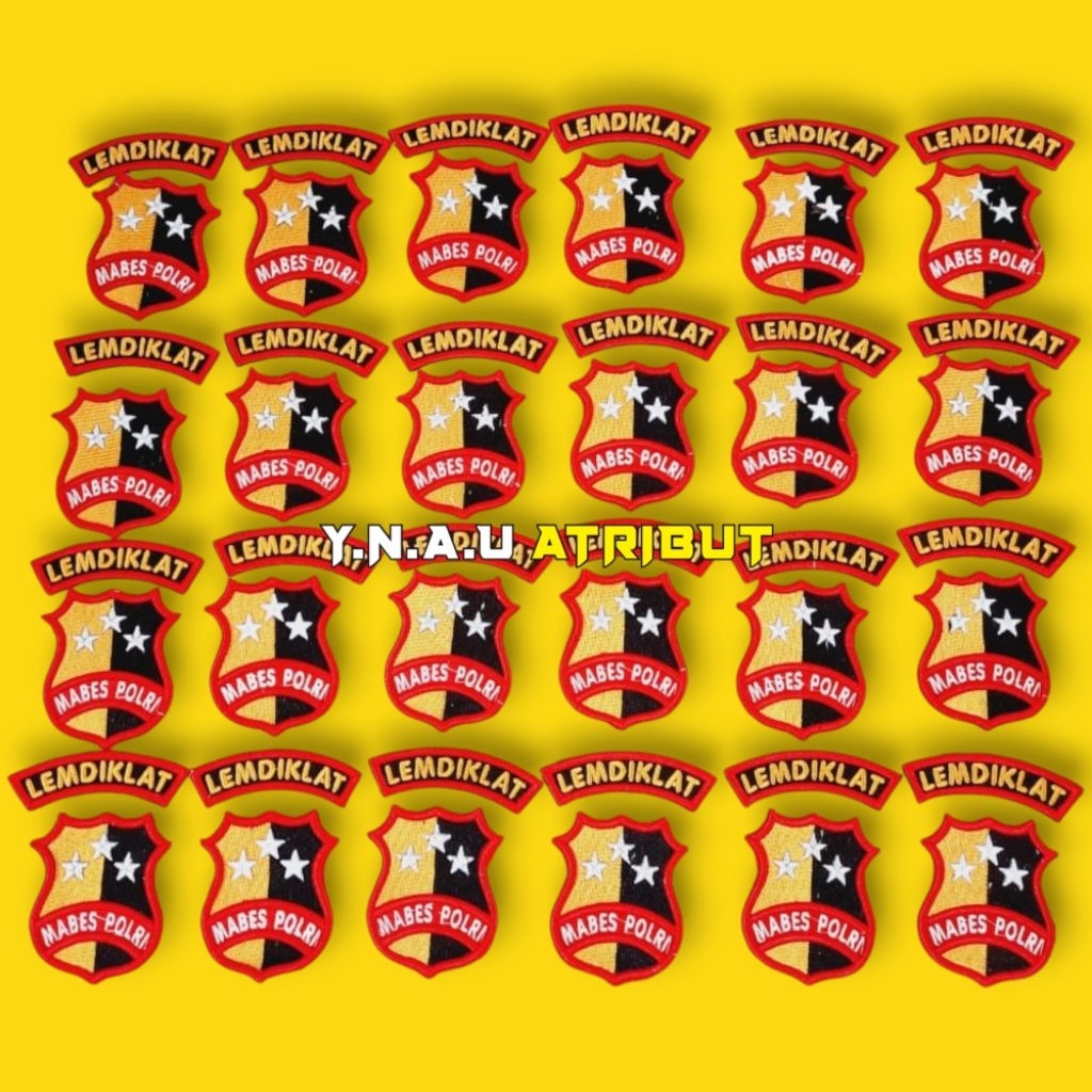ATRIBUT PDL POLRI / BET LENGAN LEMDIKLAT MABES POLRI / BET LENGAN SETUKPA MABES POLRI / BET LENGAN S
