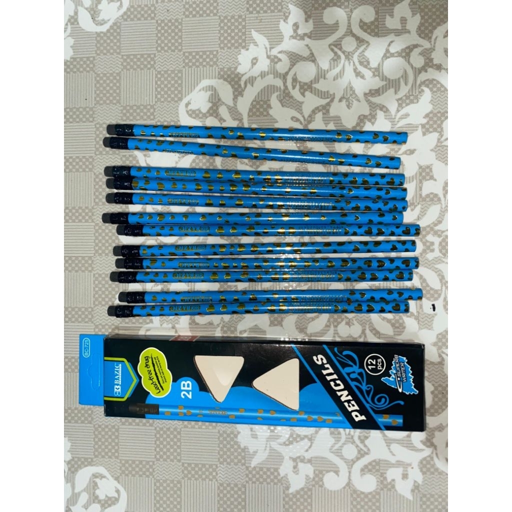 

Pencil 1 pcs BAZIC 2B + Eraser