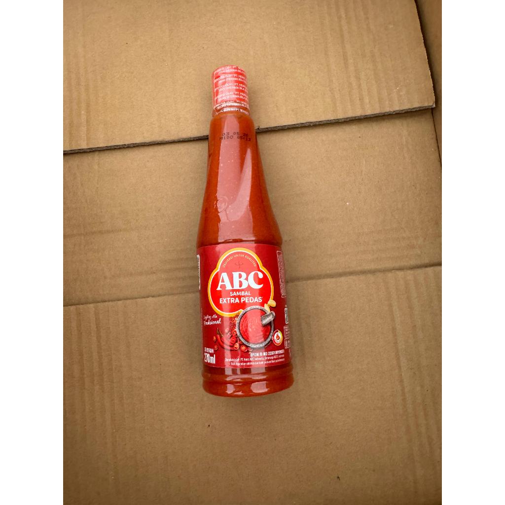 

ABC Saus Sambal 270ml ABC Saus Sambal Extra Pedas 270ml