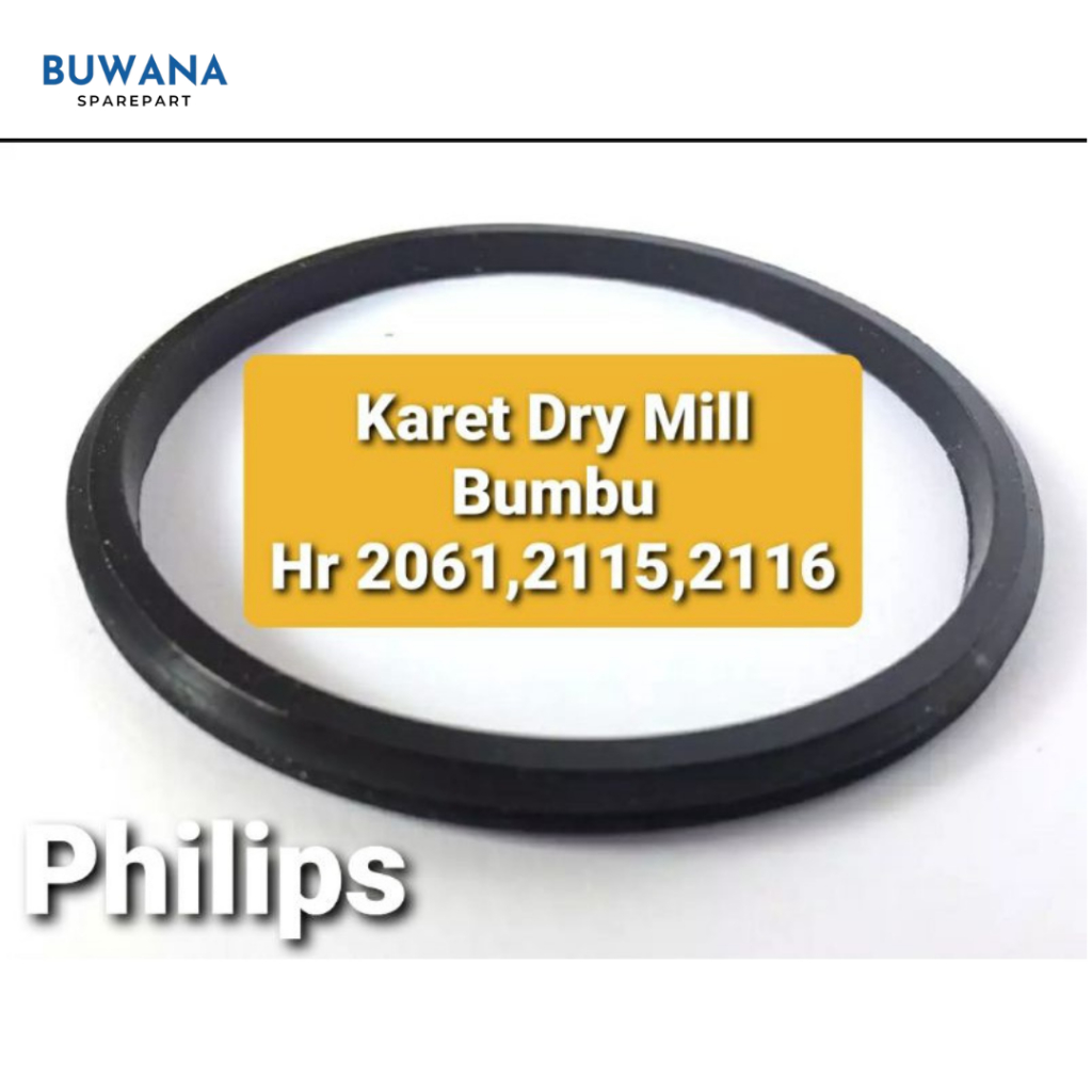 Karet Seal Blender Philips HR 2115 2116 2071 | Karet Seal Pisau Gelas Bumbu Blender Philips HR 2115 