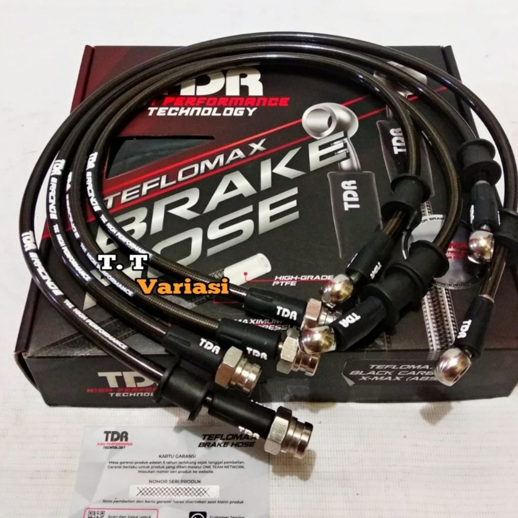 Selang Rem TDR Xmax 250 ABS Teflomax TDR Racing