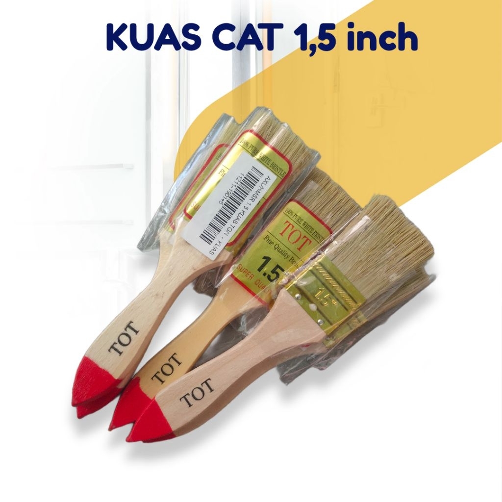 

Kuas cat 1,5 inch dan 2 inch