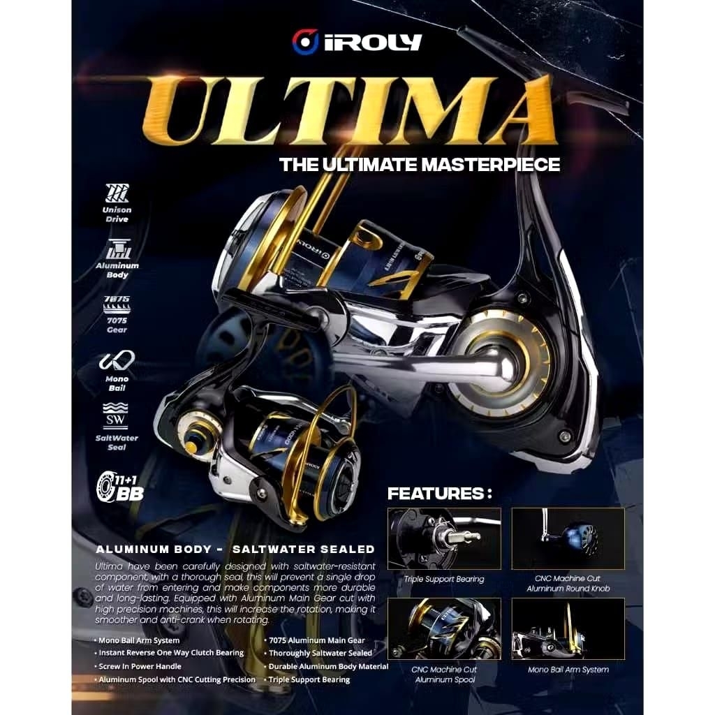 reel pancing Iroly Ultima 3000