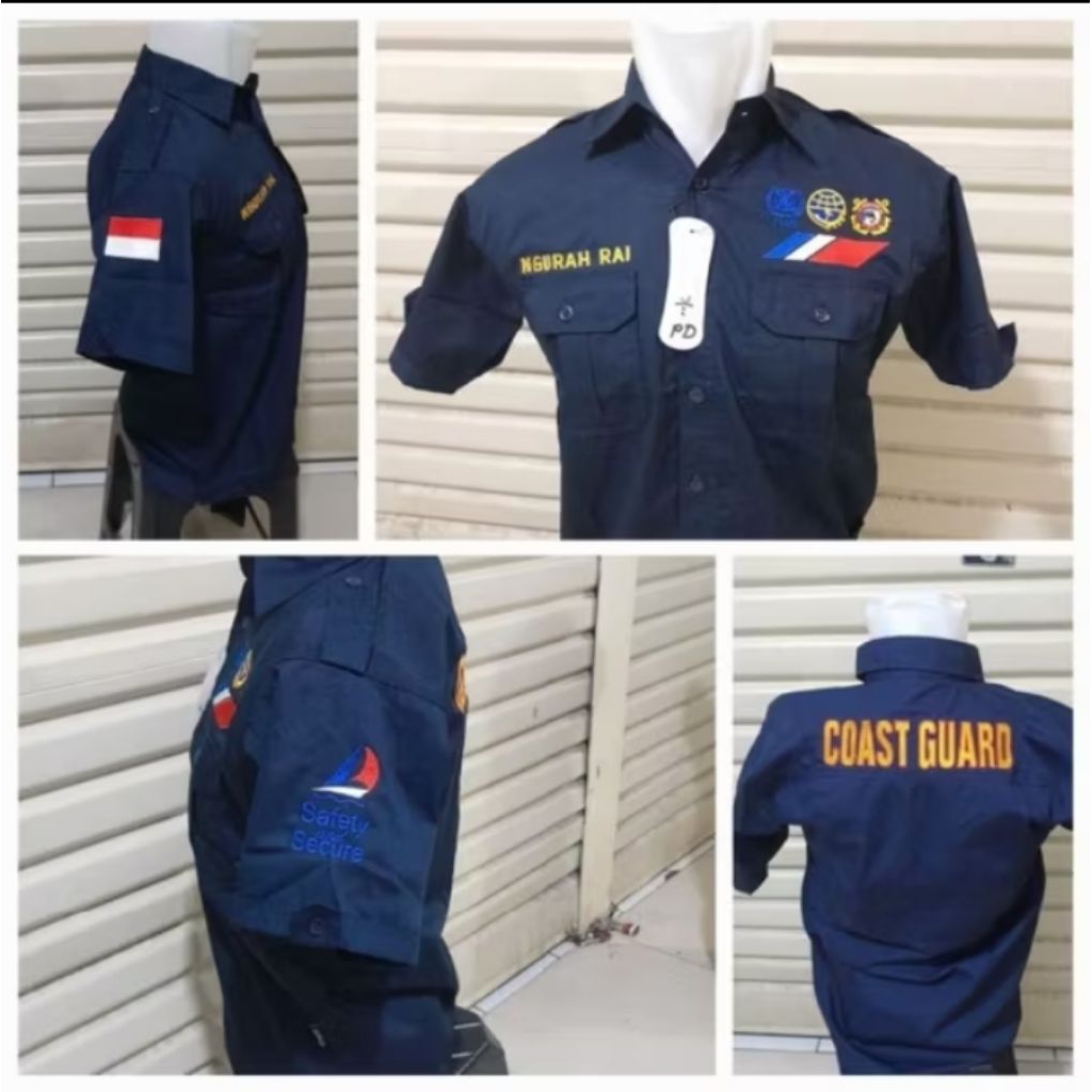 Kemeja KPLP pul bordir