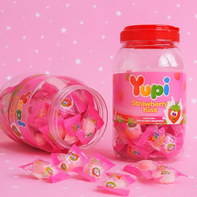 

[PROMO] Permen Yupi Strawberry Toples