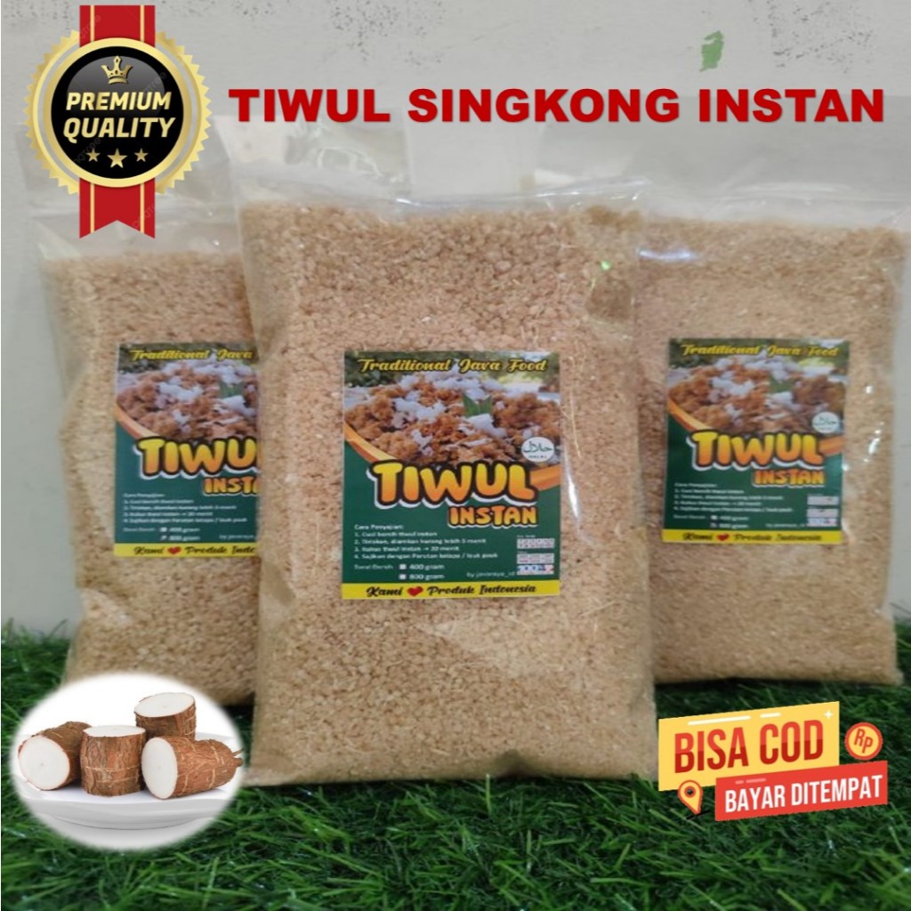 

Oyek Tiwul Singkong Instan Untuk Pengganti Nasi