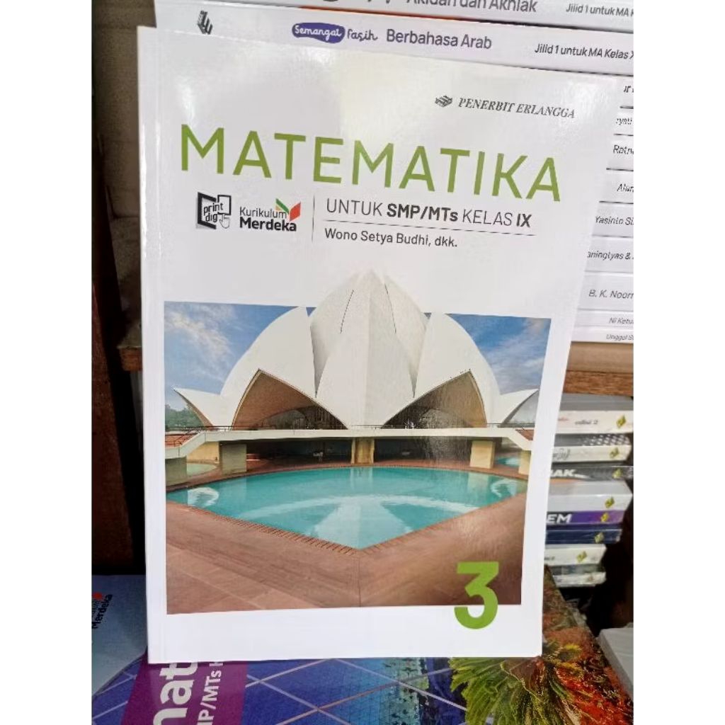 [bekas] Matematika kelas 3 smp kurikulum merdeka erlangga