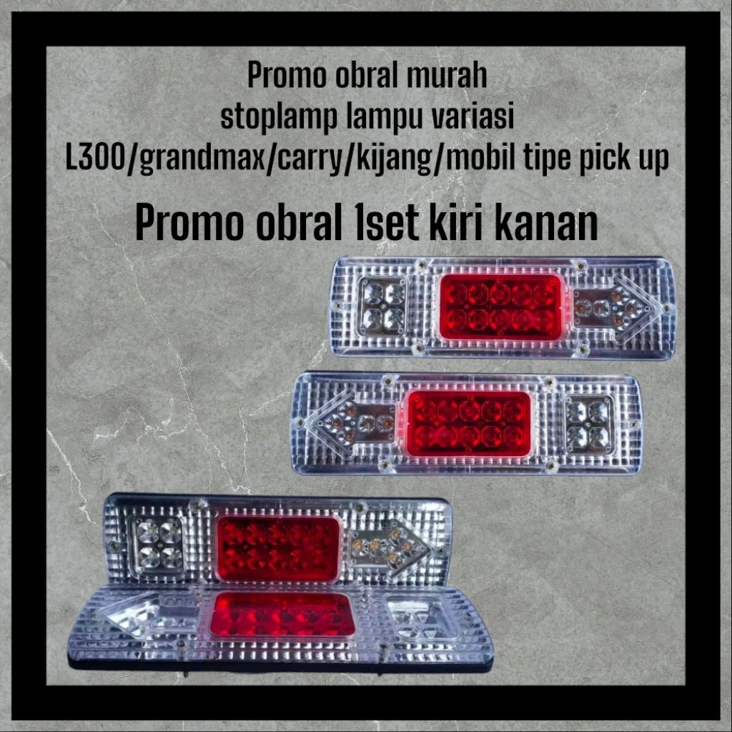 promo obral lampu belakang l300 / stoplamp belakang l300 / lampu belakang mobil L300