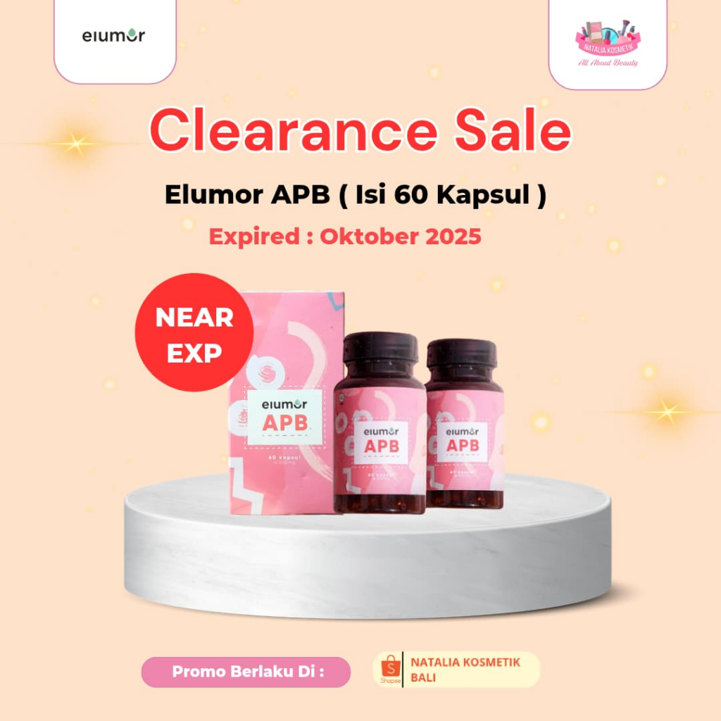 Elumor APB 60 Kapsul - Suplemen Makanan - Suplemen Pelangsing
