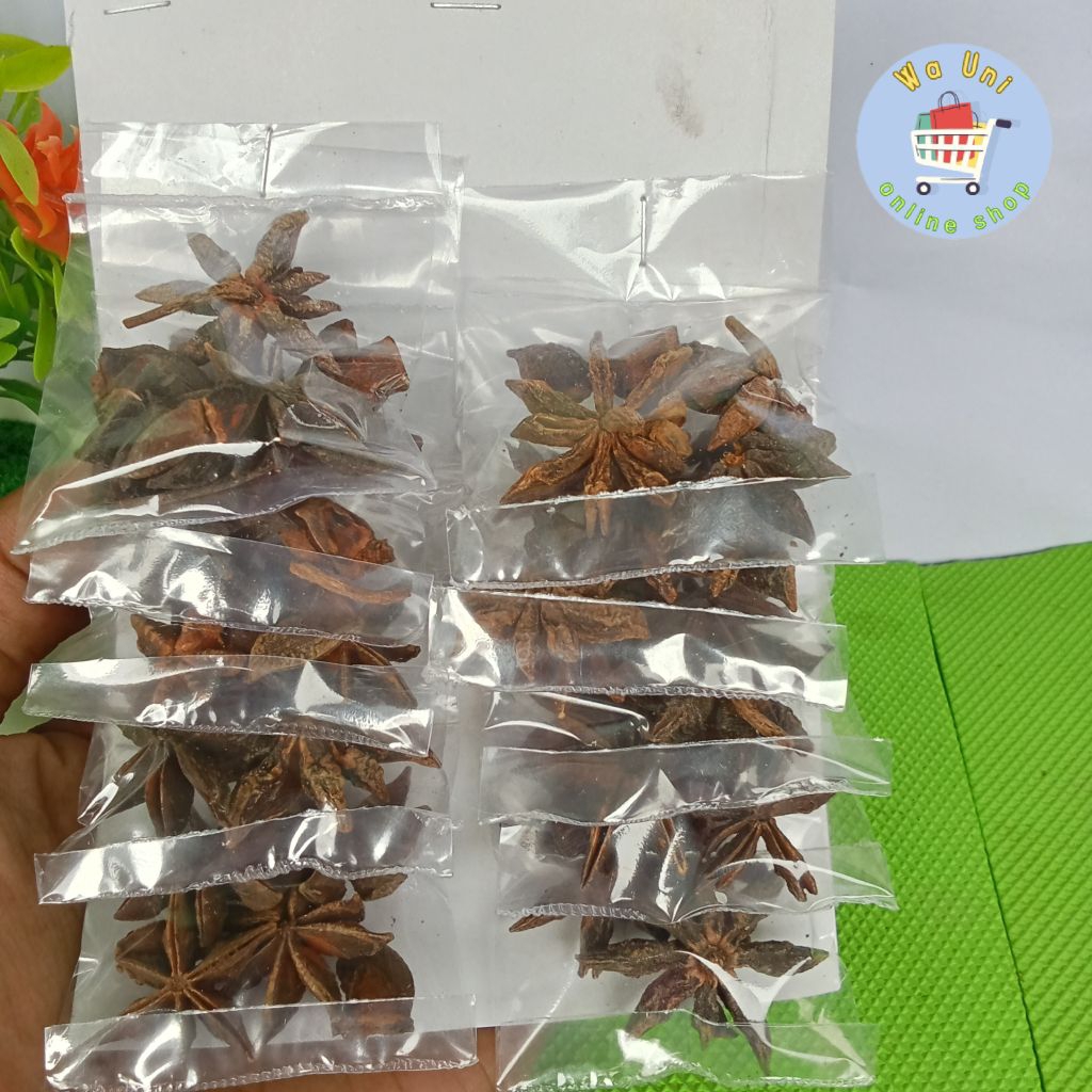 

Bunga lawang renceng isi 10 bungkus - bumbu dapur - rempah - herbal - penyedap