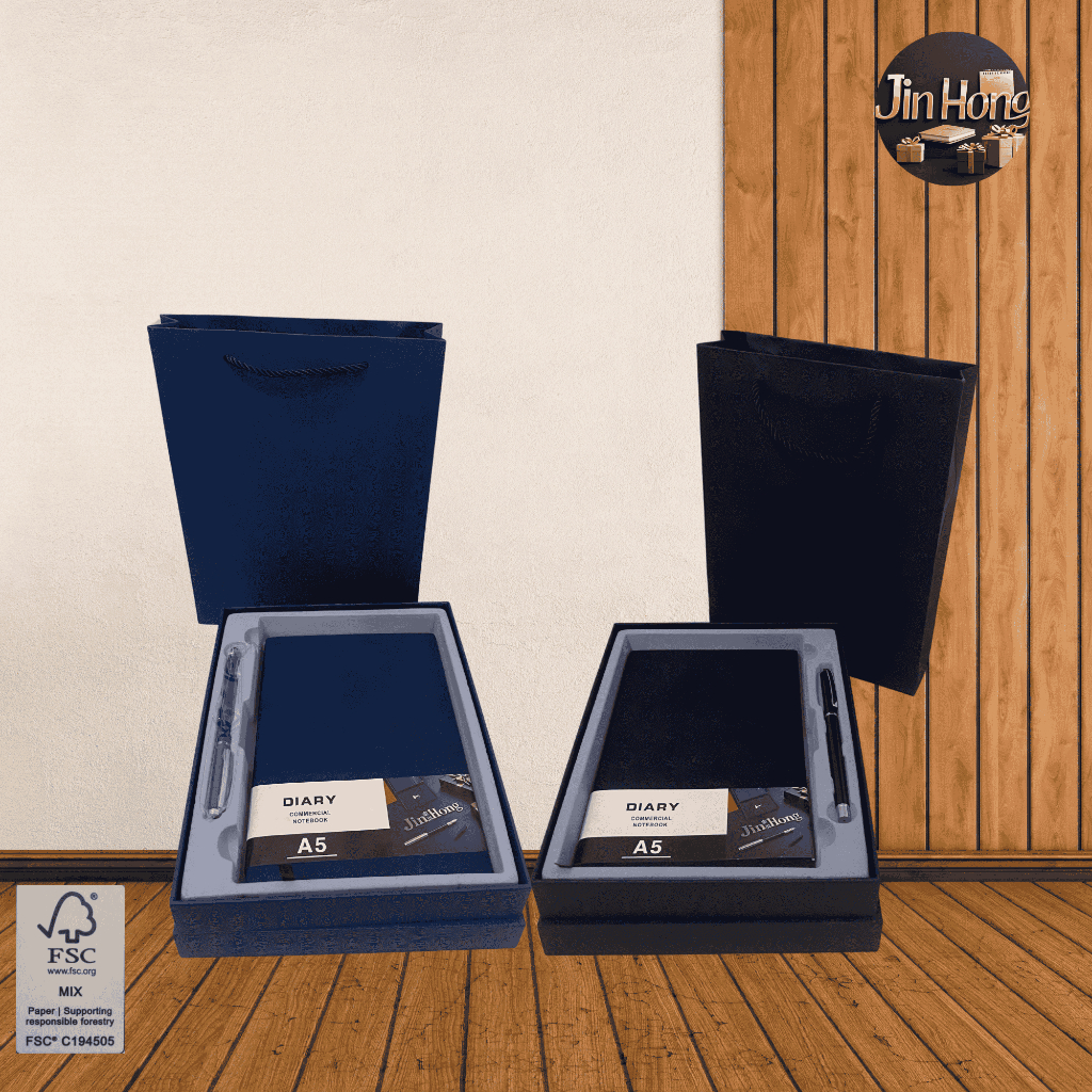 

Buku Agenda Buku Jurnal Catatan A5 Diary Gift Set Premium 2in1 Bonus Totebag dan Pen LH018