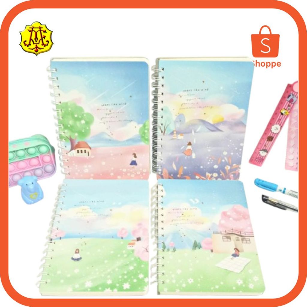 

NOTEBOOK SPIRAL A5 WZ-7025-50 YEAR LIKE