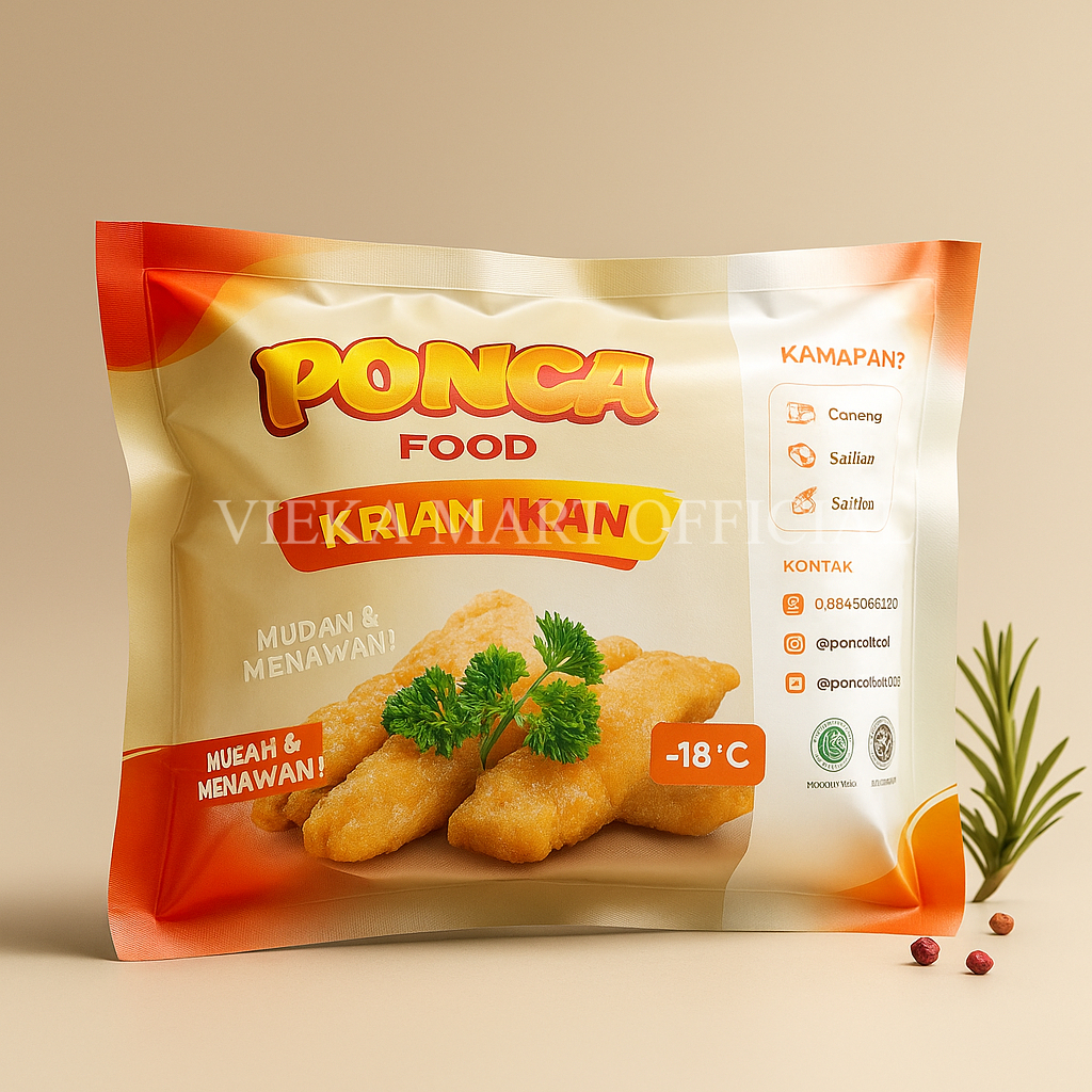 

PONCA Kekian Ikan 500g Termurah