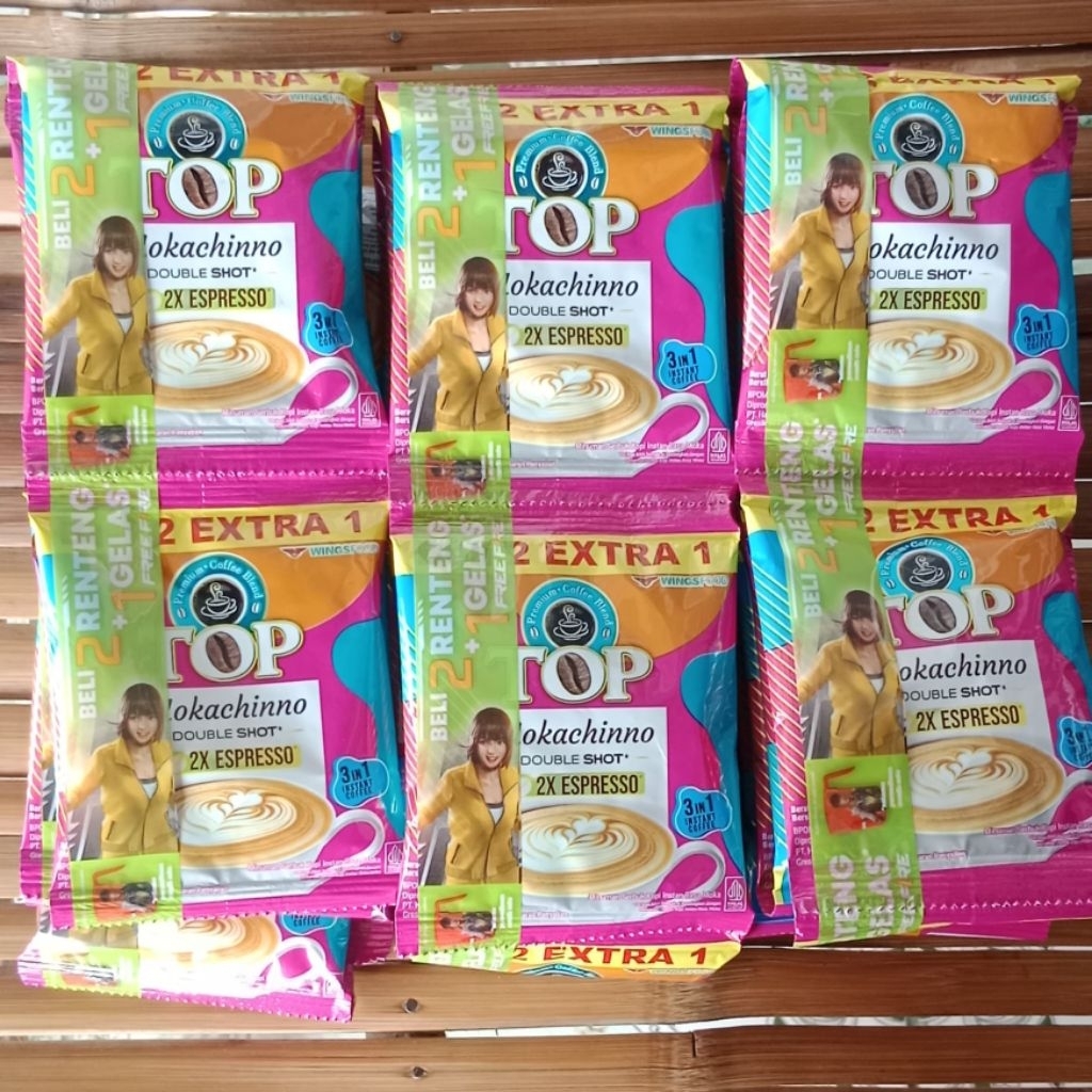 

TOP KOPI MOKACHINNO DOUBLE SHOT