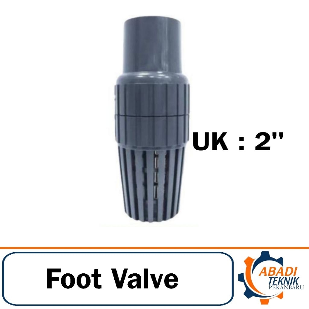 PVC Foot Socket Tebal AW Tusen Klep 2 Inch 2"
