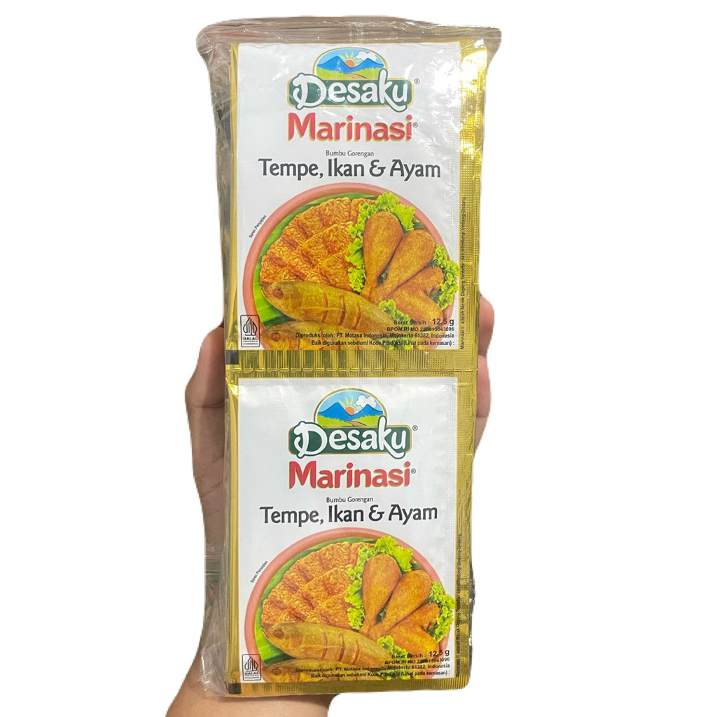 

desaku bumbu marinasi 1 renceng ( 12 sachet )