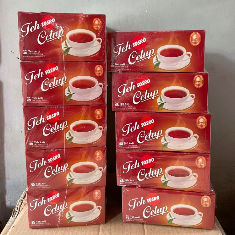 

PERPACK TEH SOSRO ISI 50 x 5 PACK & 30 x 10 PACK