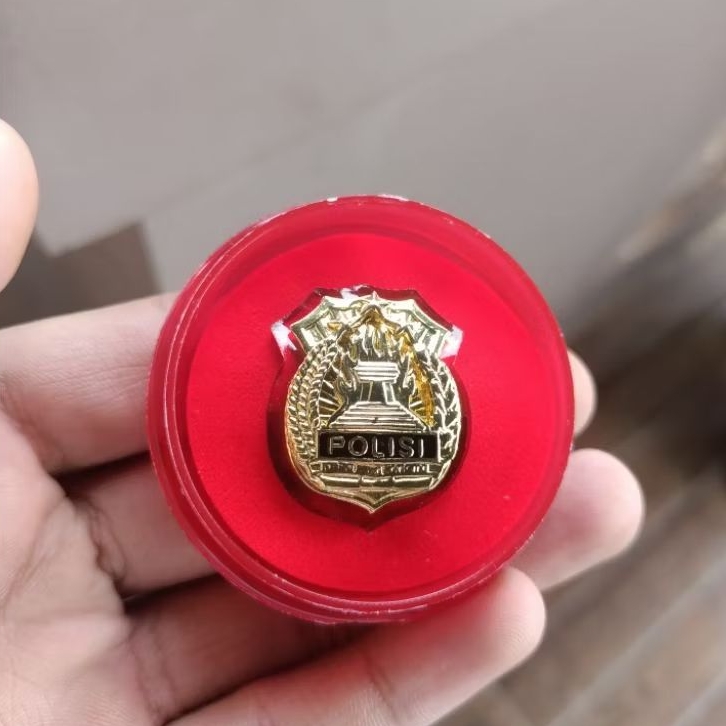 Jual pin kewenangan kecil terbaru premium | pin pdh polri | pin pdh kewenangan