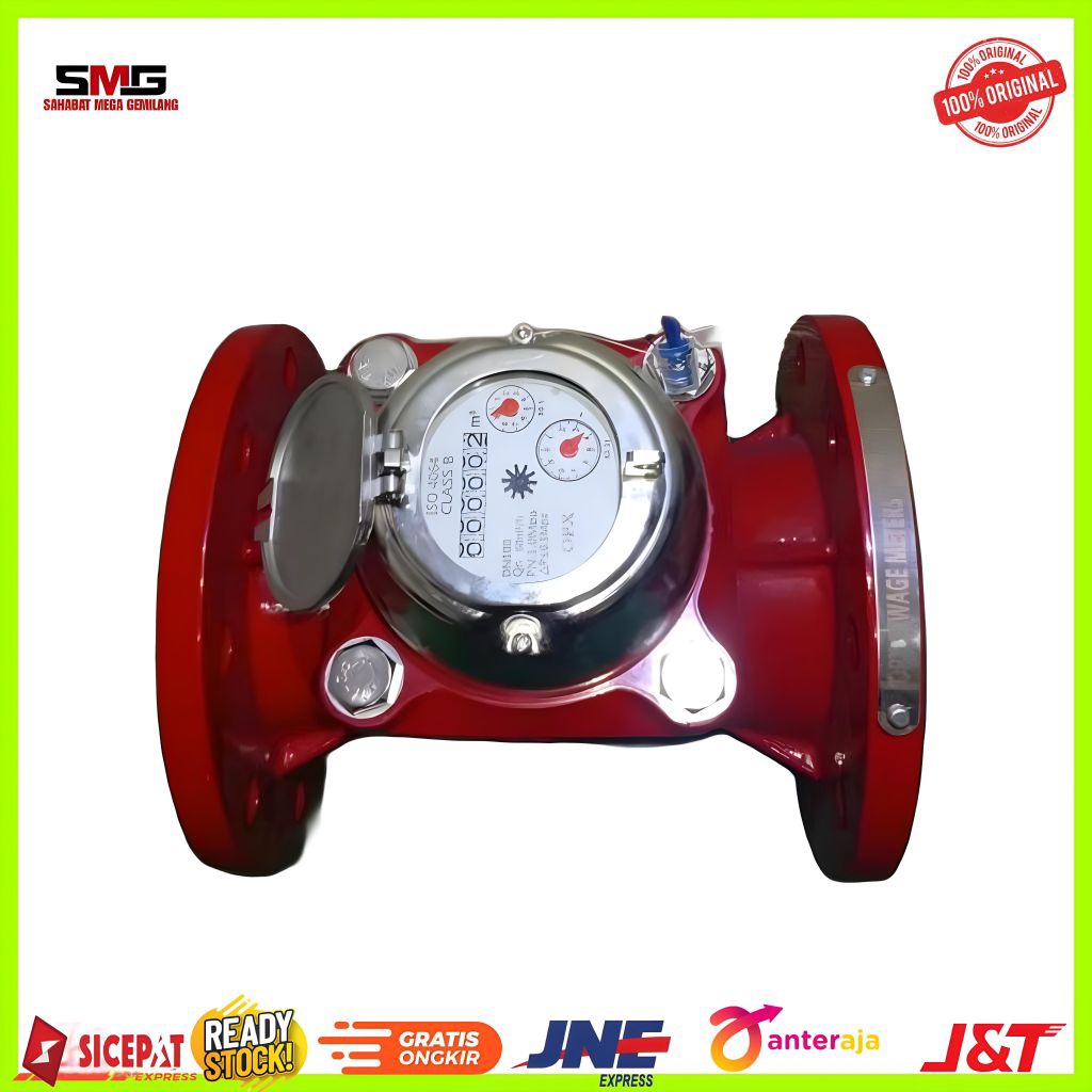 FLOW METER AIR LIMBAH 4 INCH - FLOW METER AIR PANAS 130 DERAJAT 4 INCH