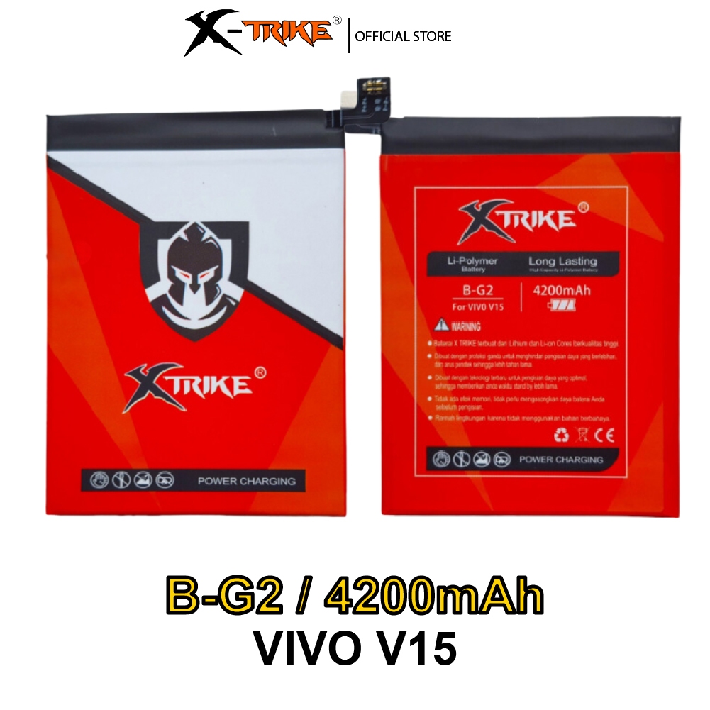XTRIKE Baterai Vivo V15 B-G2 Double Power