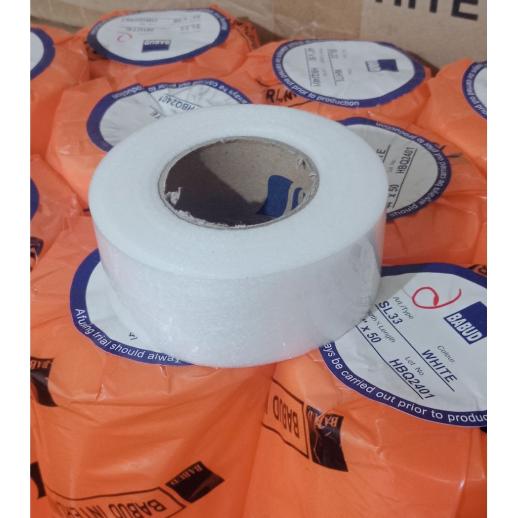 Lem Som / Lem Kain / Lem Perekat Dua Sisi Lebar 1cmx50Yard