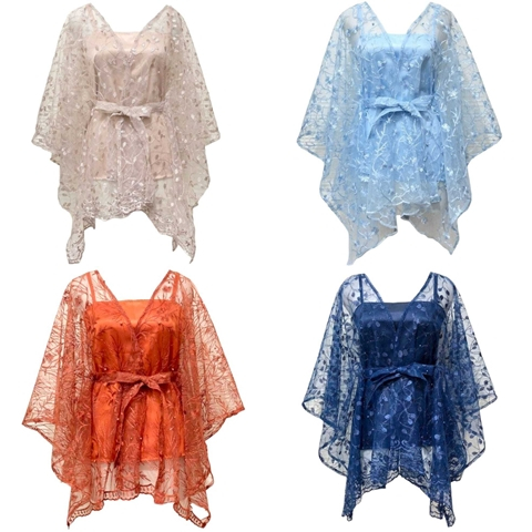 outer cardigan kebaya bridesmaid / baju kondangan tille mix brokat renda Kekinian / Outer pita kebay