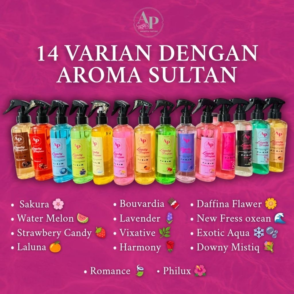 PARFUME LAUNDRY SERBAGUNA GRADE A (AP LAUNDRY PARFUME | ANINDYTA PARFUME)