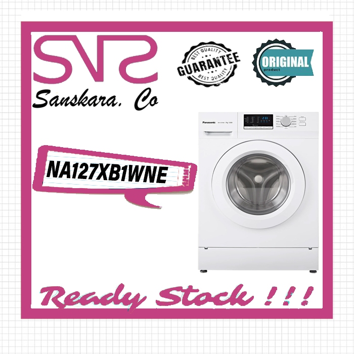 PANASONIC NA-127XB1WNE Mesin Cuci 7 kg 127XB1 NA127XB1 NA127XB1WNE