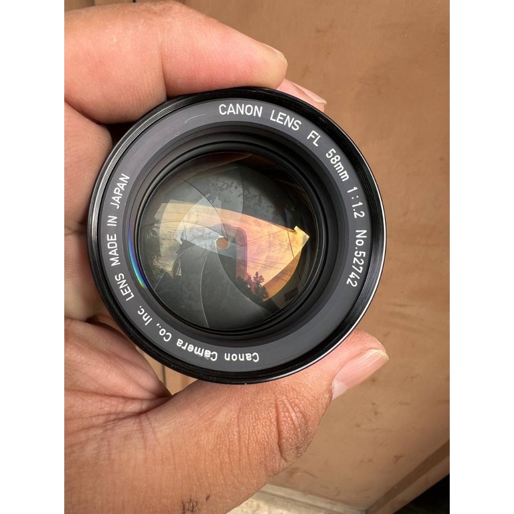 canon fl 58mm f1.2