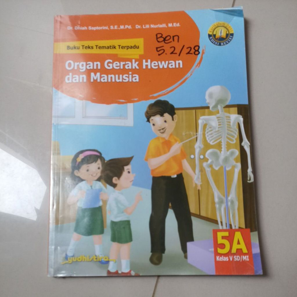 Buku Tematik 5A Yudhistira (second)