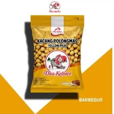 

Dua Kelinci Kacang Polongmas Rasa BBQ 60 gram