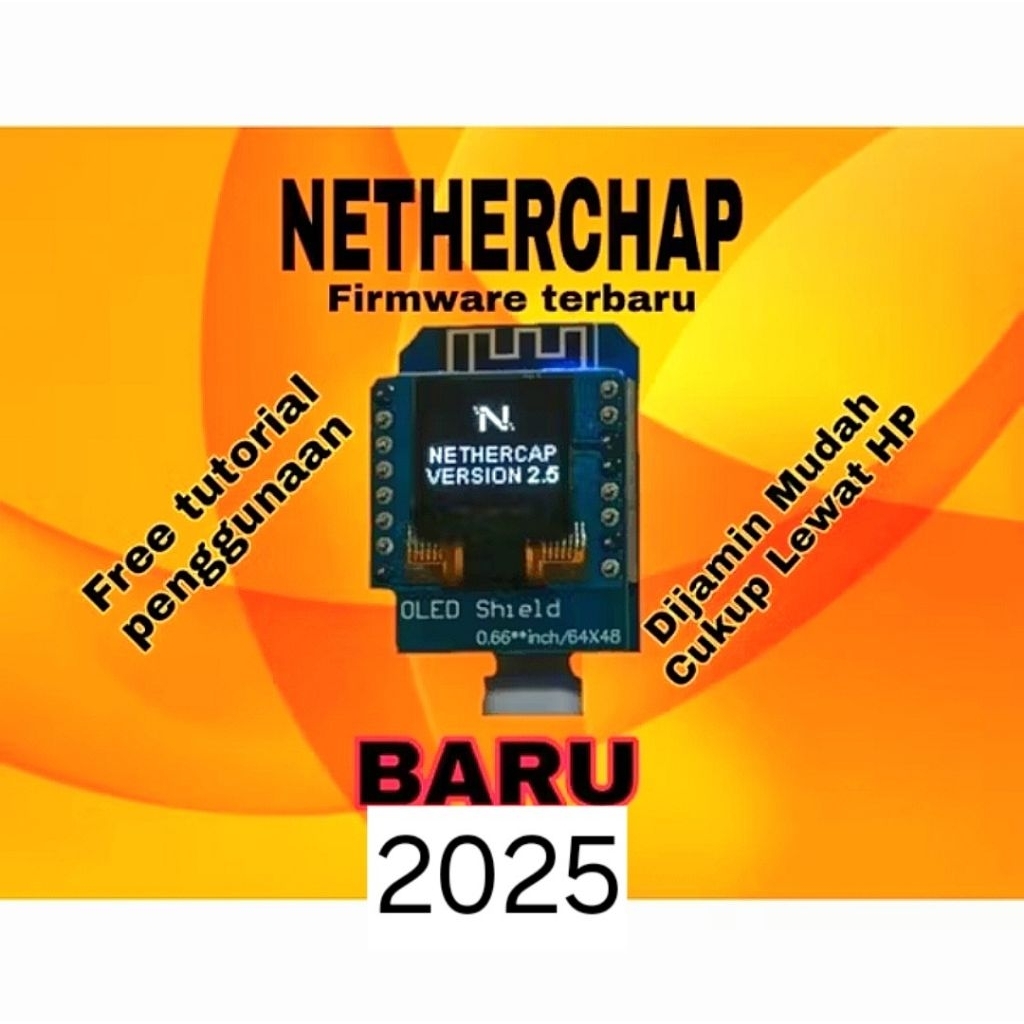 PROMO MINI OLED WIFI NETHERCAP. Pembobol P4ssword/S4nd1 wifi