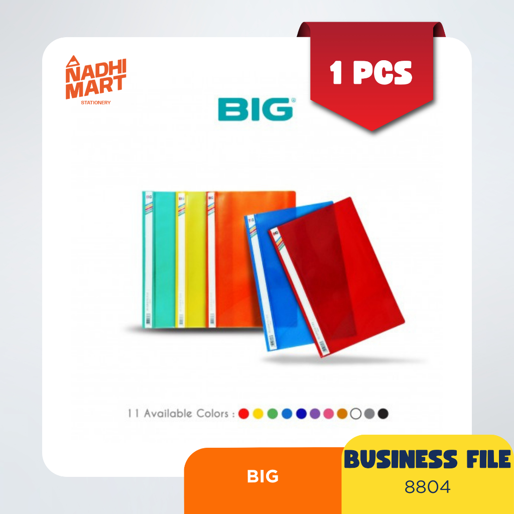 

BIG MAP PLASTIK FOLIO / MAP SNEL PLASTIK / BUSINESS FILE BIG FOLIO 8804
