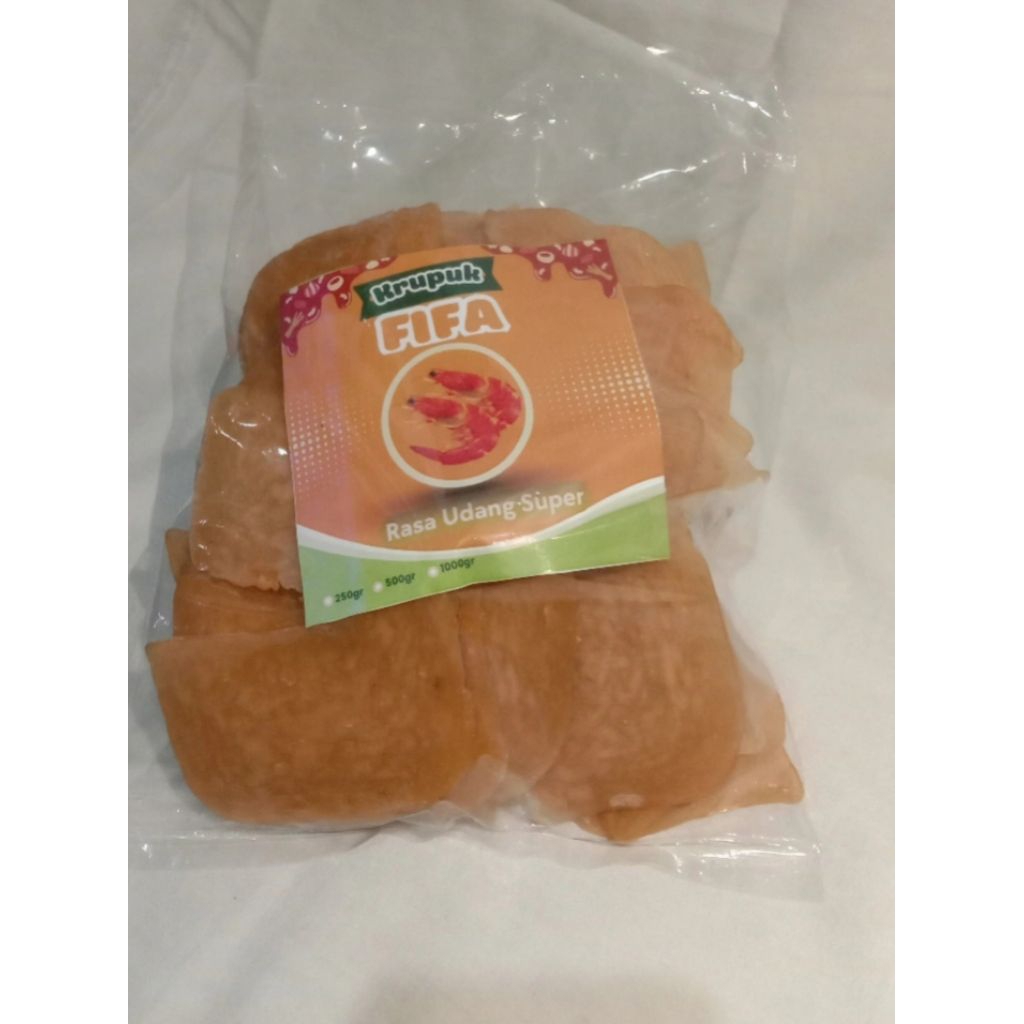 

KERUPUK UDANG SUPER ENAK MENTAH 500gr