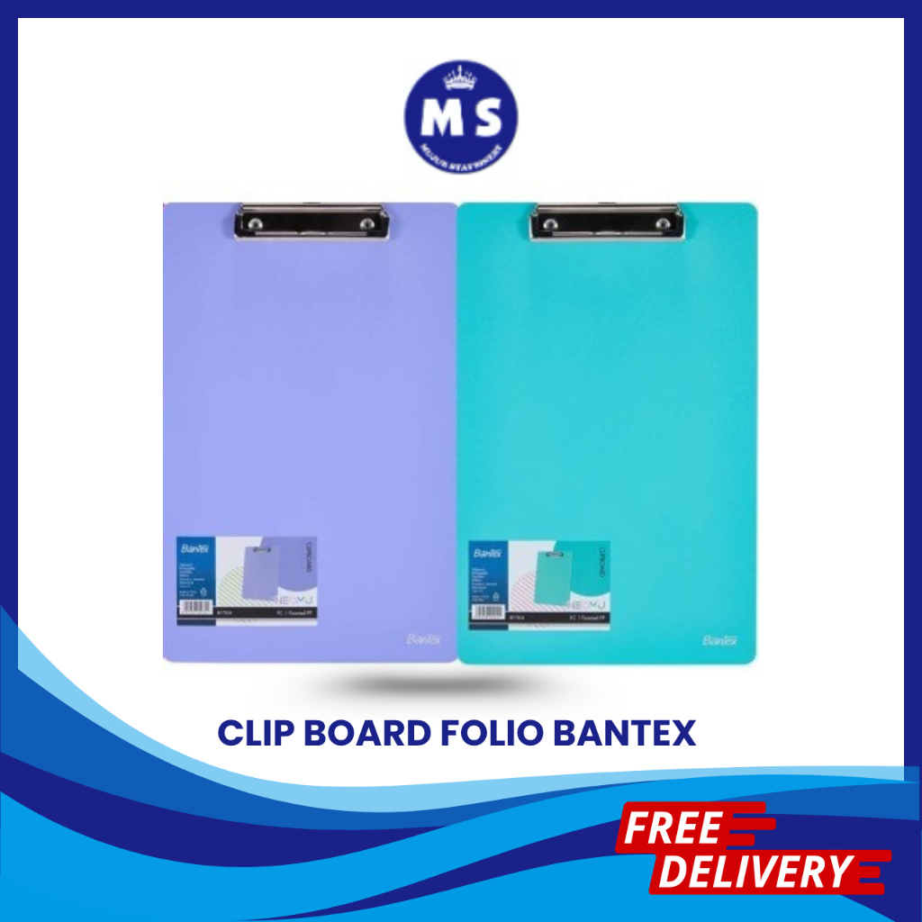 

CLIP BOARD UKURAN FOLIO BANTEX BF7504