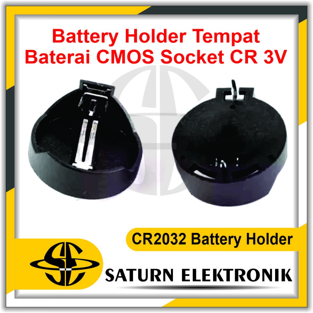 Socket Battery Holder 3V