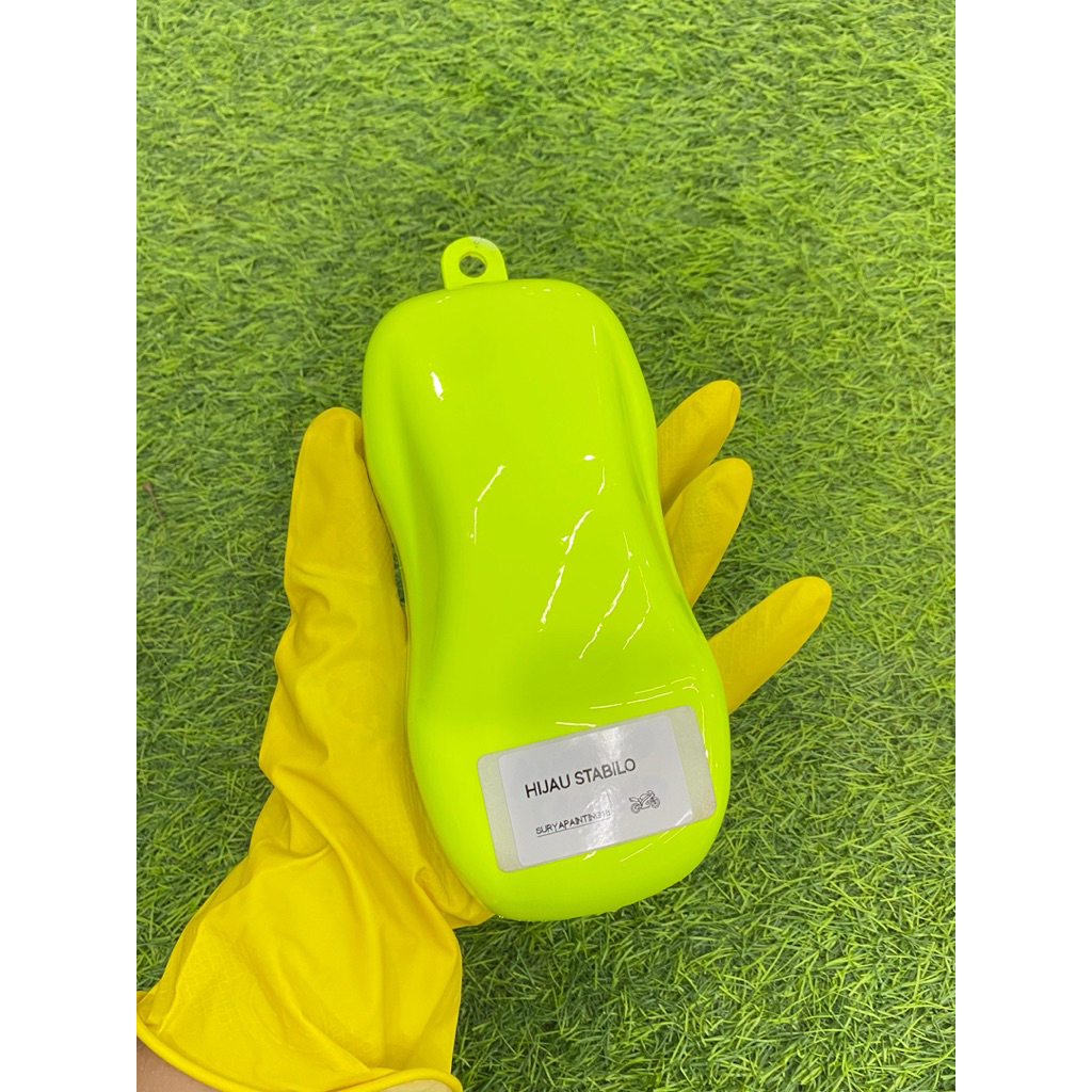 CAT PREMIUM HIJAU STABILO PU 250ML BY SURYAPAINTING18