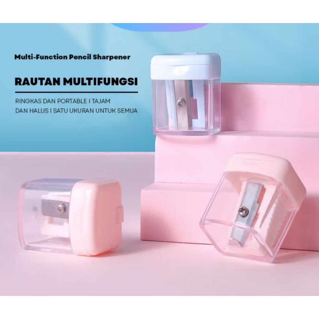 

Rautan Serutan Pensil Putar Sharpener Dengan Penutup