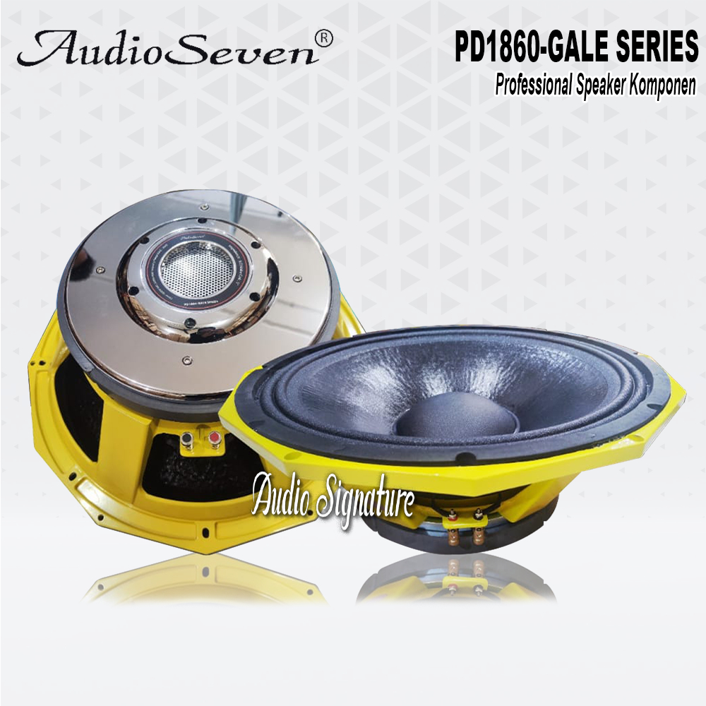 Komponen Speaker 18 Inch AUDIO SEVEN PD.1860 | PD1860 Gale Original Coil 5 Inch