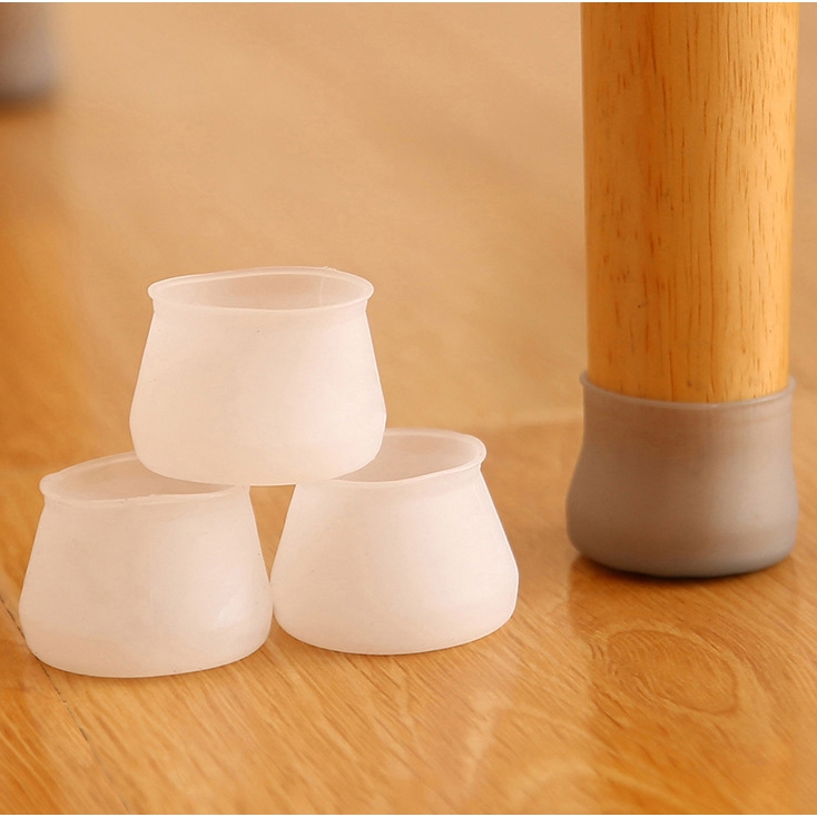 Alas Kaki Meja & Kursi Silikon / Silikon Pengaman Kaki Meja Anti Baret / Gores Pelindung Kursi Furni