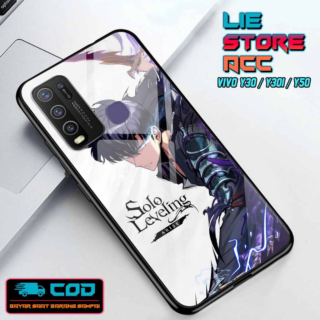 Case Vivo Y30 Y30I Y50 - Casing Vivo Y30 Y30I Y50 - ( Anime Solo Leveling ) - Case Hp - Casing Hp - 