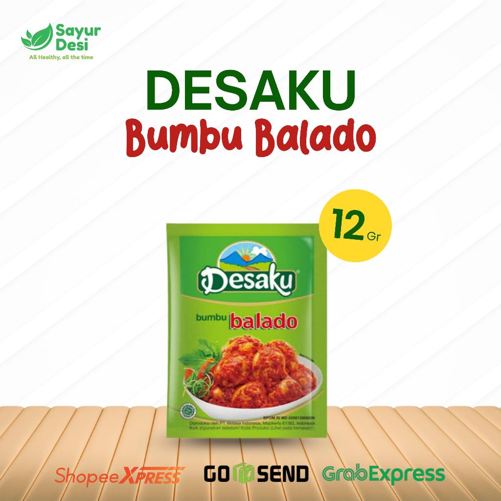 

Bumbu Balado Desaku 12 Gram Sayur Desi