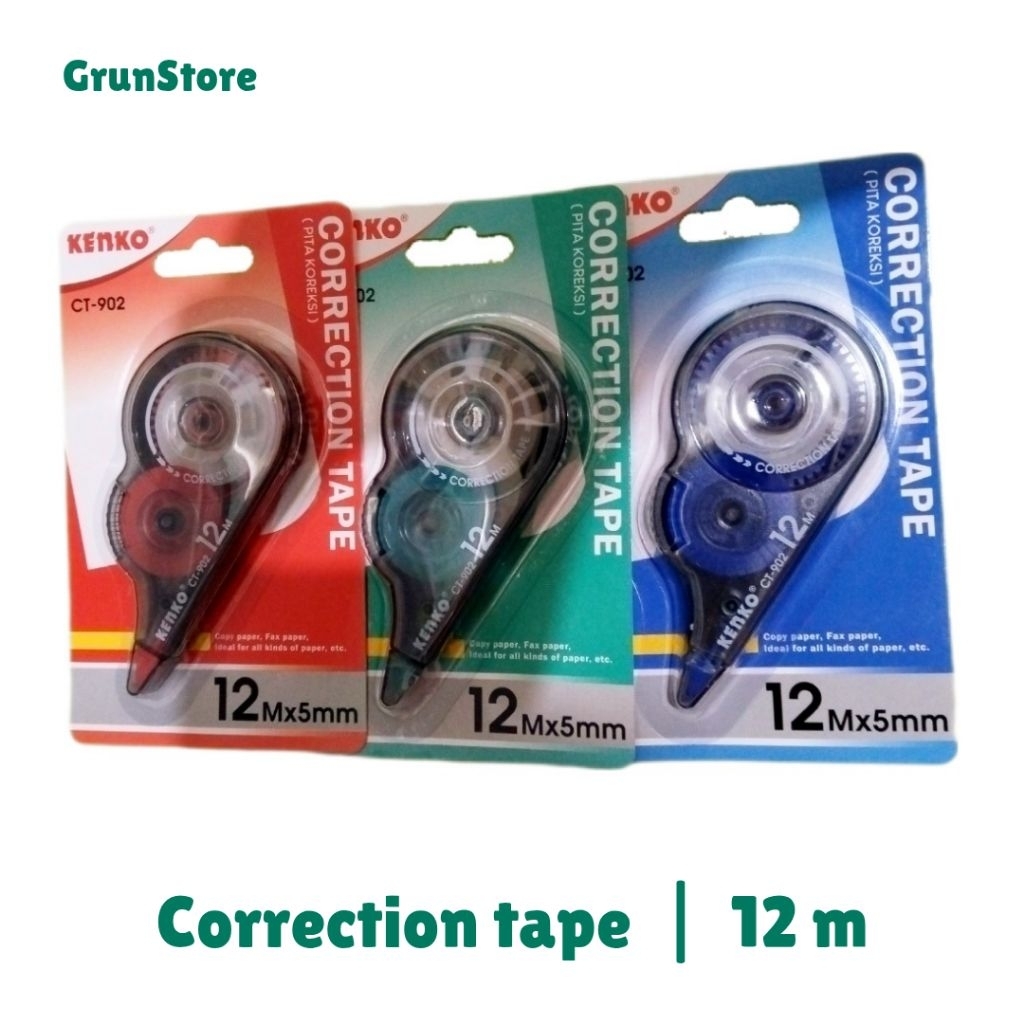 

Correction tape / pita koreksi - KENKO CT-902
