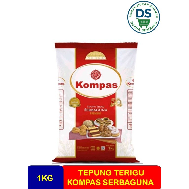 

KOMPAS TEPUNG SERBAGUNA PREMIUM 1kg
