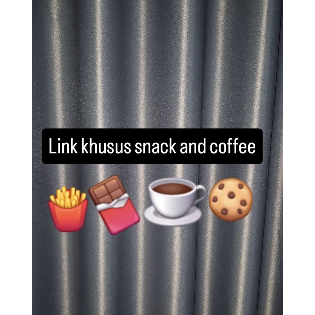 

Link khusus snack and coffee